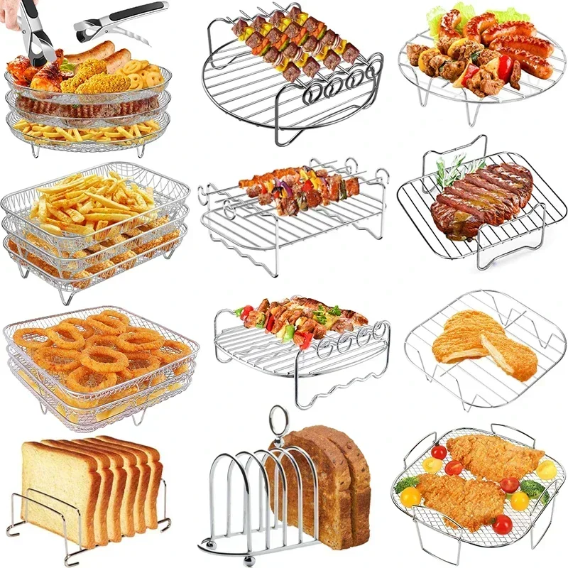Metal Square/Round/Rectangle O - đánh giá và giá Kitchen Baking Tray Rack