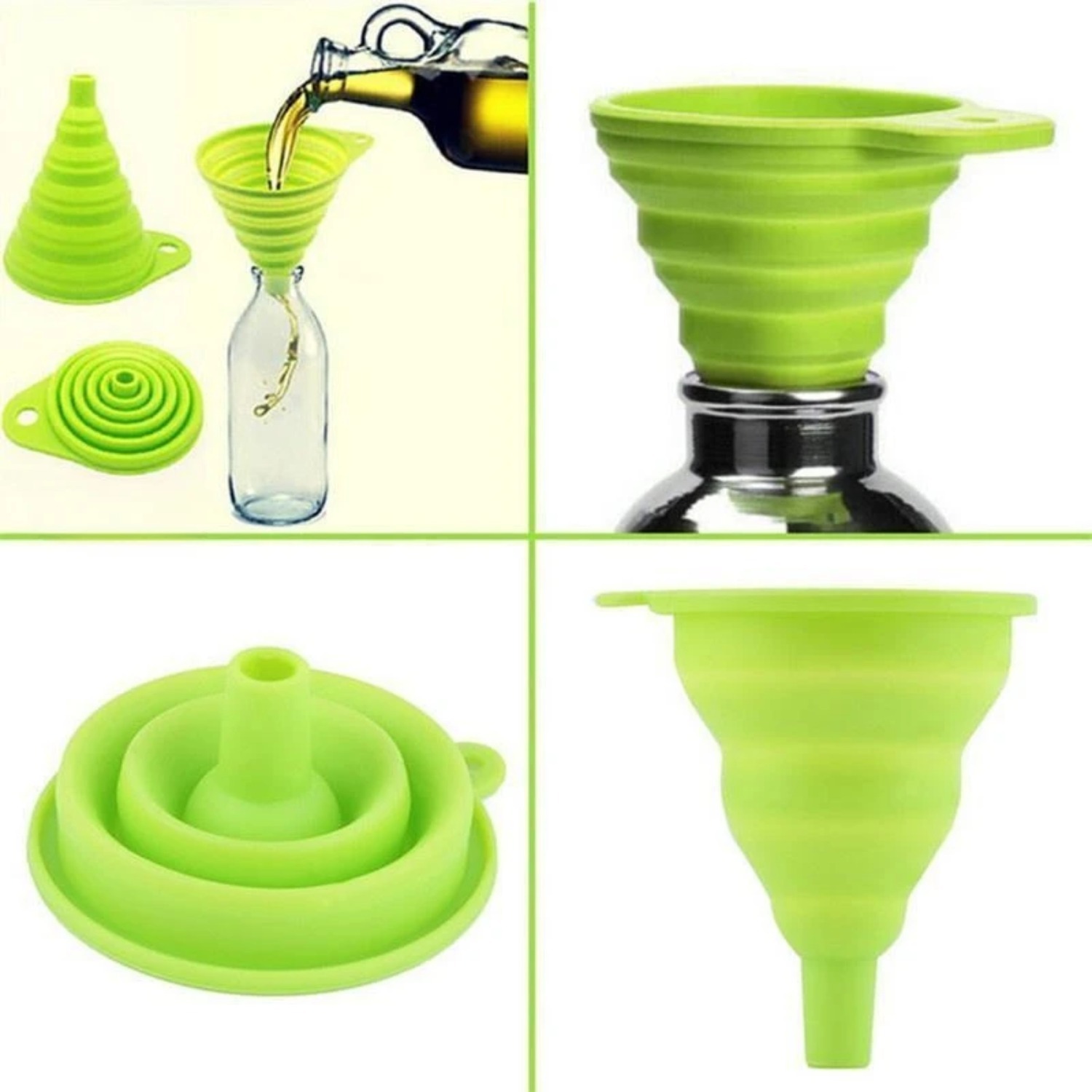 1Pc Food Grade Silicone Foldab - đánh giá và giá Baking Powder Kitchen