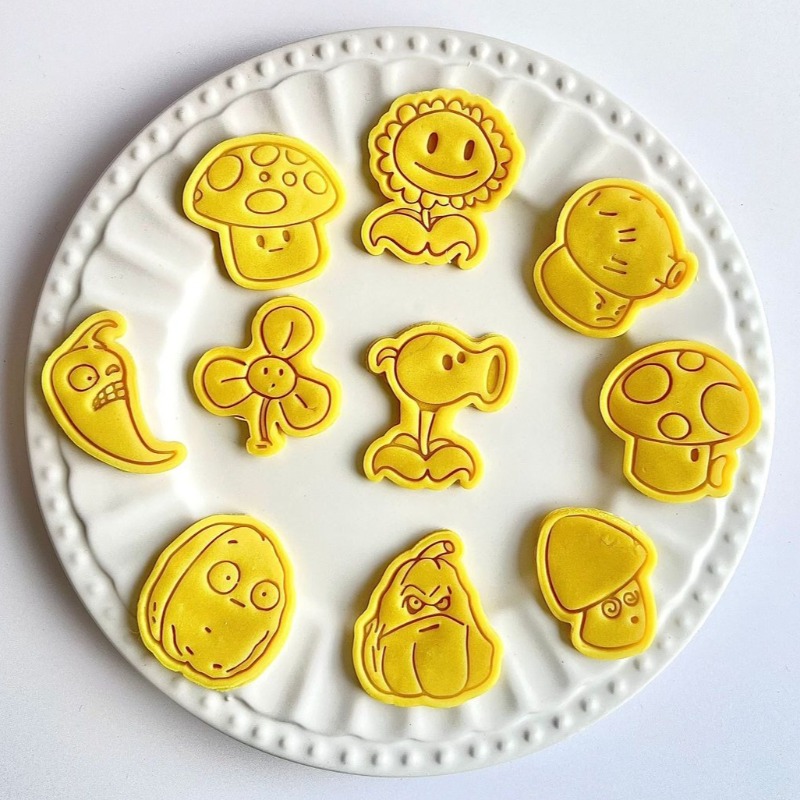 New Cute Hot Selling Plants Vs - đánh giá và giá Kitchen Baking Molds