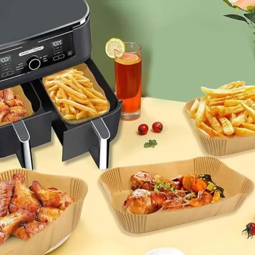50/100pcs Disposable Air Fryer - đánh giá và giá Kitchen Paper For Baking