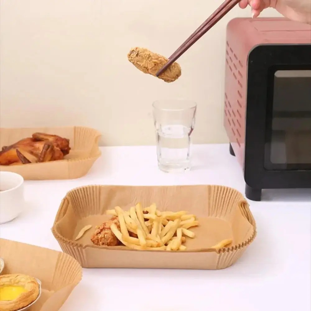 50/100pcs Disposable Air Fryer - đánh giá và giá Kitchen Paper For Baking