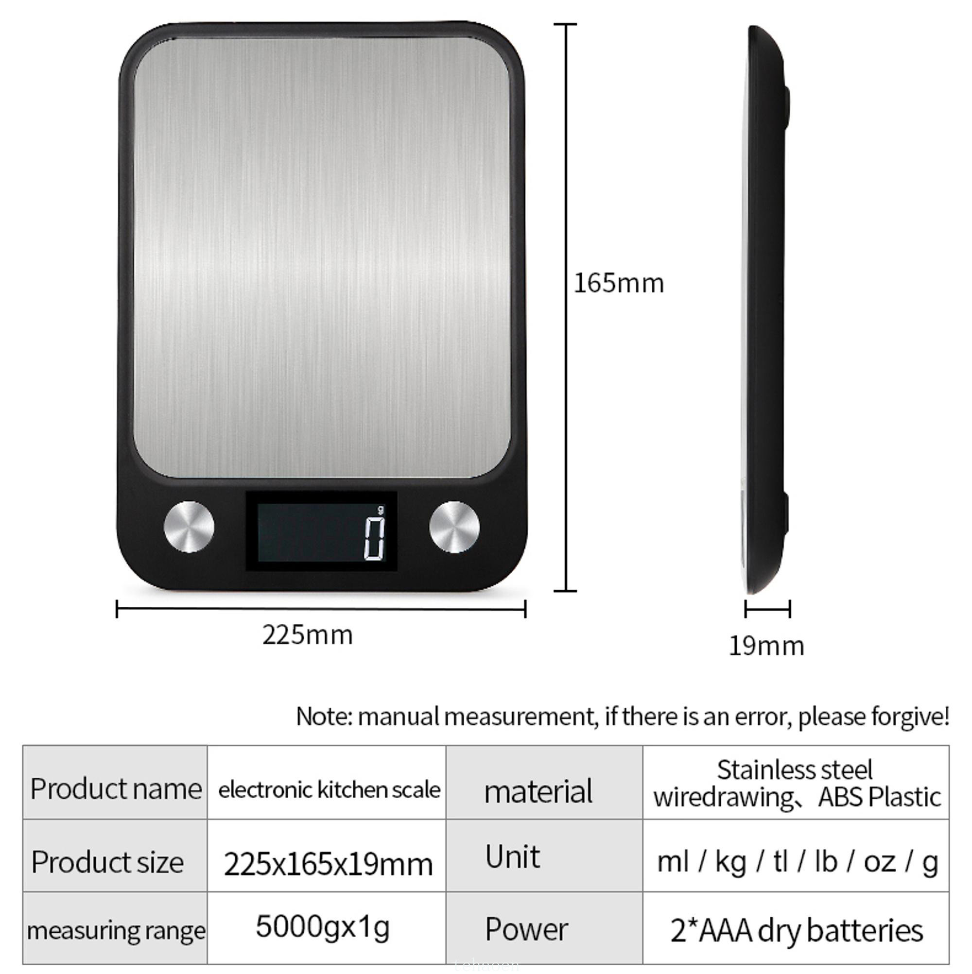 Kitchen Scale 5/10/15Kg Weighi - đánh giá và giá Kitchen Baking Scale
