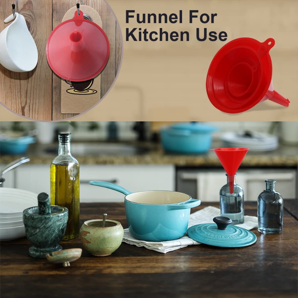 4-piece/set Kitchen Funnel Sui - đánh giá và giá Miniature Baking Kitchen