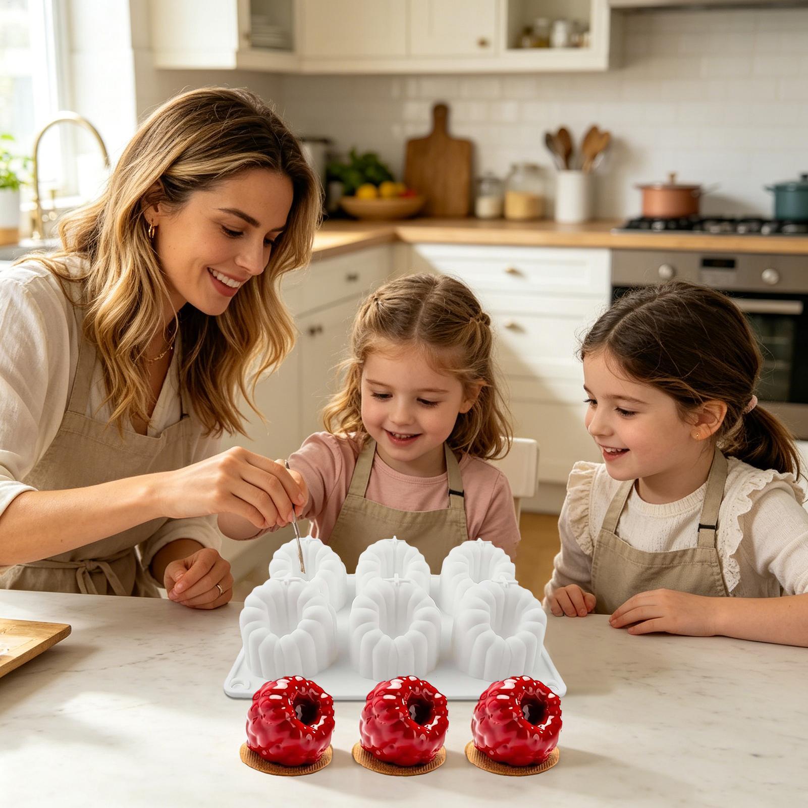 Raspberry Silicone Mold 3D Ras - đánh giá và giá Kitchen Baking Mat
