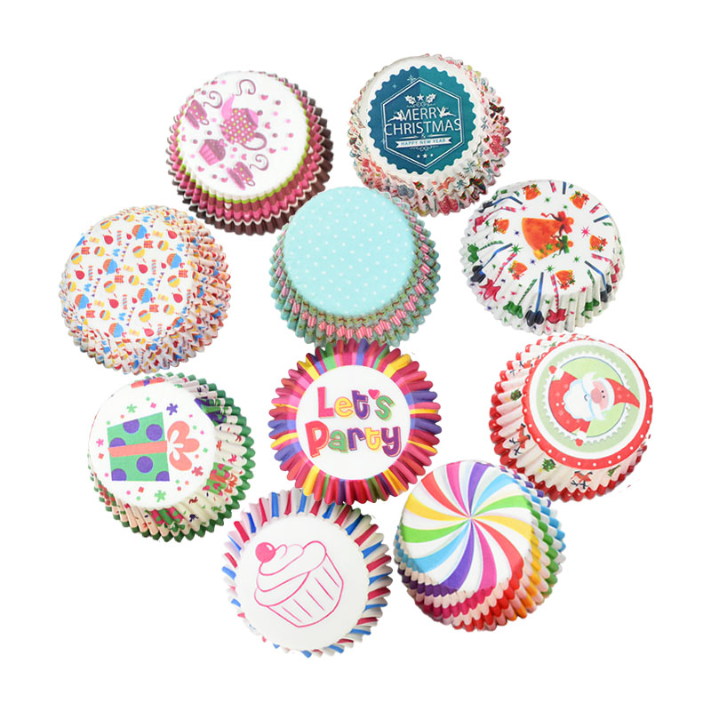 100 Chiếc Muffin Cupcake Giấy  - đánh giá và giá Kitchen Paper For Baking