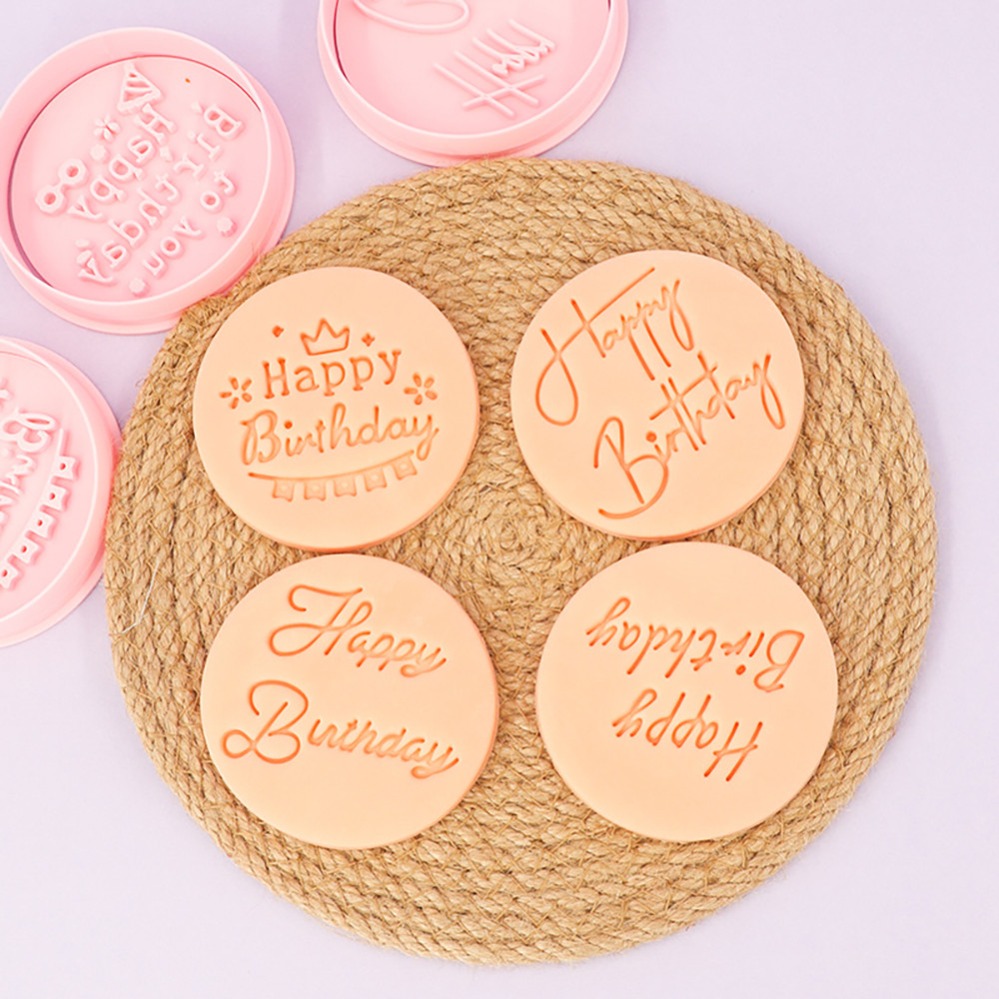 Happy Birthday Cookie Cutters  - đánh giá và giá Kitchen Baking Supplies