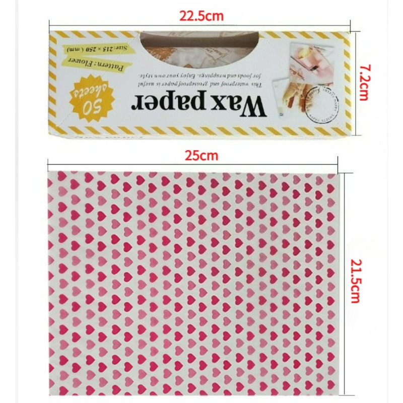 50PCS Food Grade Greaseproof P - đánh giá và giá Kitchen Paper For Baking