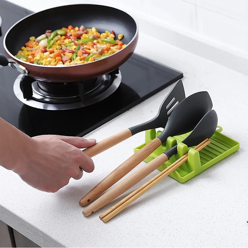 Plastic Spoon Spatula Holder K - đánh giá và giá Kitchen Baking Tray Rack