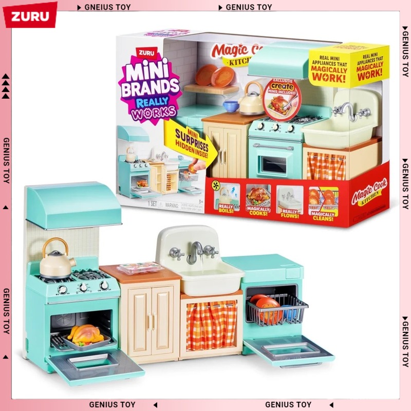 Zuru Mini Brands Magic Cook Ki - đánh giá và giá Miniature Baking Kitchen