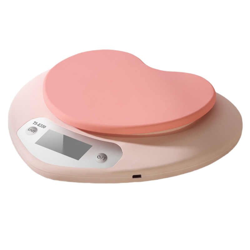ABBZ-Portable Pink Heart-Shape - đánh giá và giá Kitchen Baking Scale