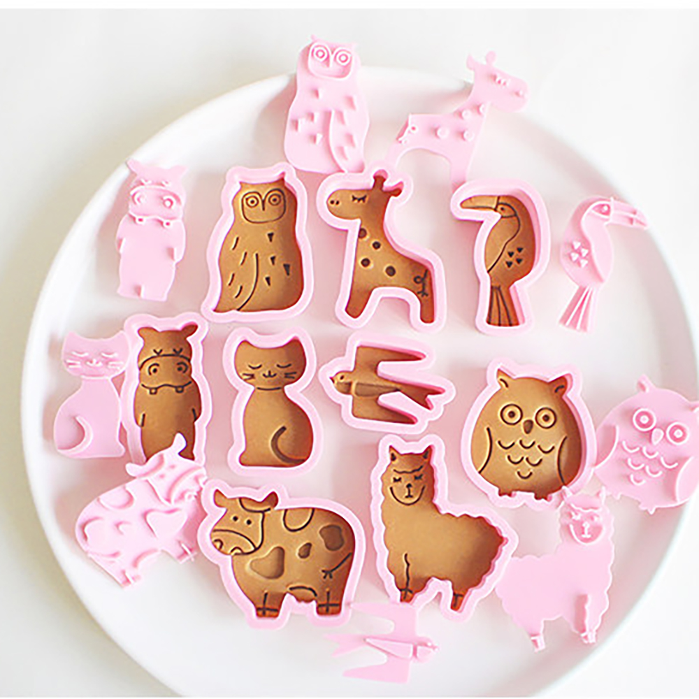 Zoo Animals Cookie Cutters Abs - đánh giá và giá Kitchen Baking Supplies