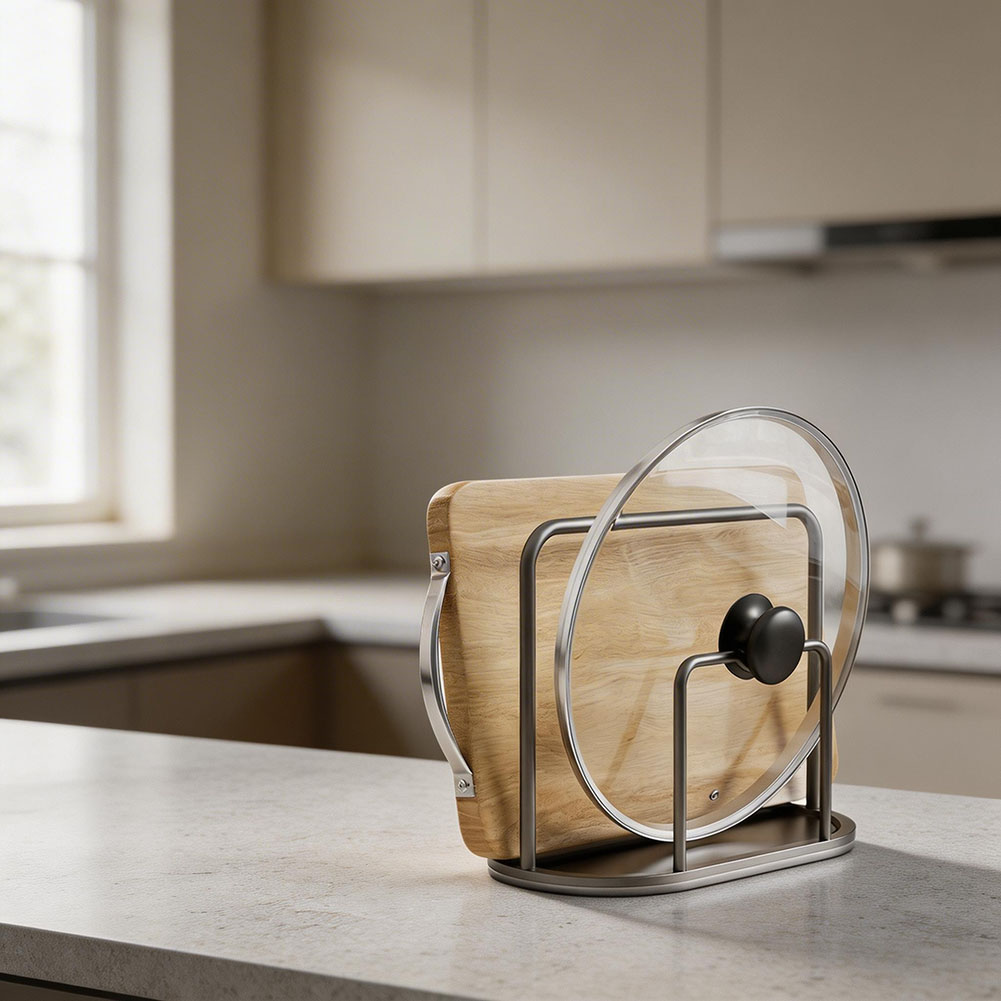 Chopping Board Holder Aluminum - đánh giá và giá Kitchen Baking Tray Rack