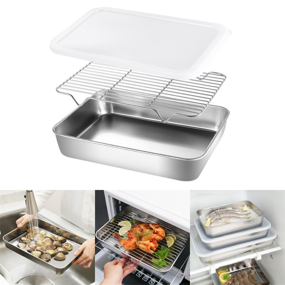 Stainless Steel Baking Pan Tra - đánh giá và giá Kitchen Baking Tray Rack
