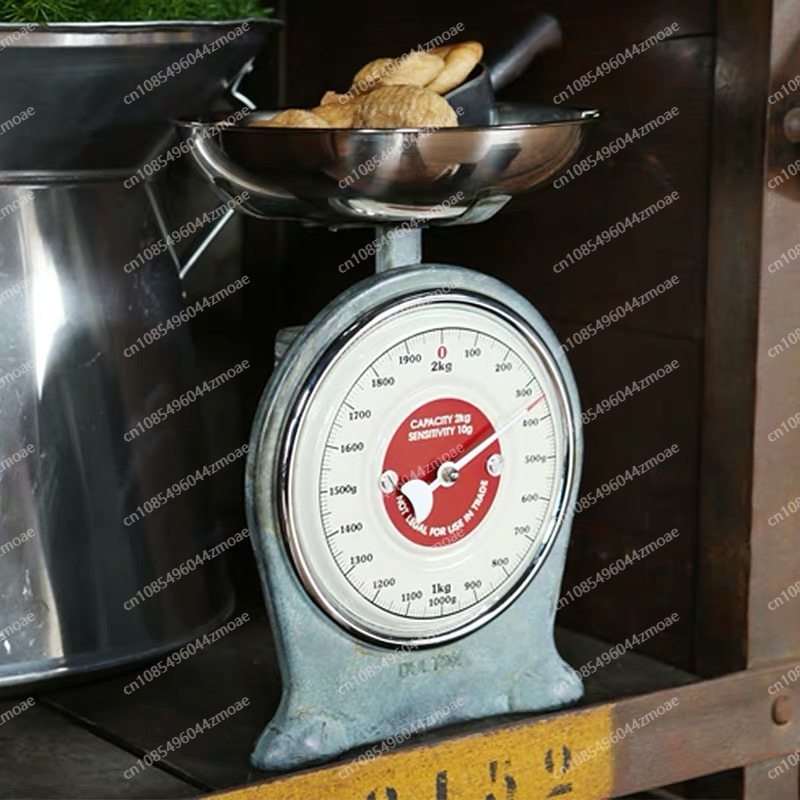 Retro metal table scale 2KG 🥰  - đánh giá và giá Kitchen Baking Scale