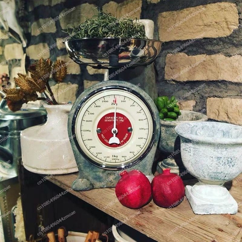 Retro metal table scale 2KG 🥰  - đánh giá và giá Kitchen Baking Scale