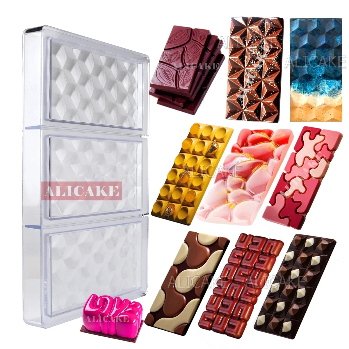 Chocolate Mould Polycarbonate  - đánh giá và giá Kitchen Baking Molds