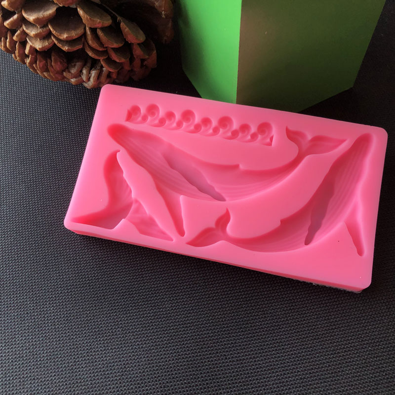 Tự Làm Cá Voi Khuôn Silicon Dư - đánh giá và giá Kitchen Baking Supplies