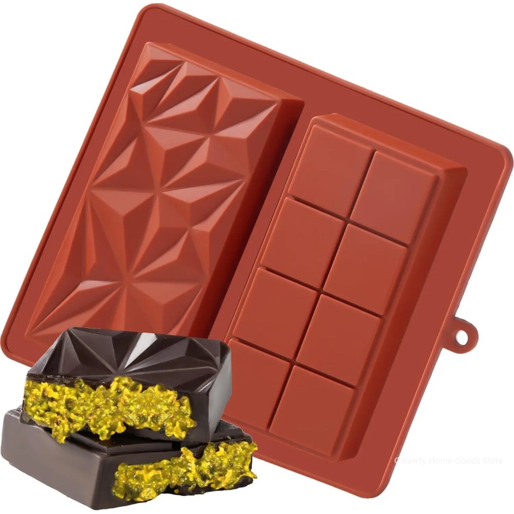 Dubai Chocolate Mold Bar Pista - đánh giá và giá Kitchen Baking Molds