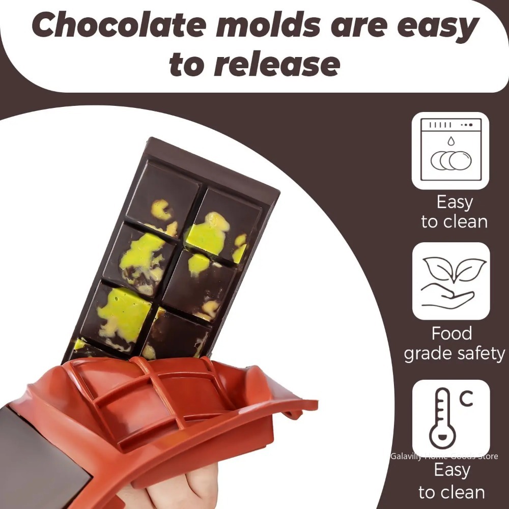 Dubai Chocolate Mold Bar Pista - đánh giá và giá Kitchen Baking Molds