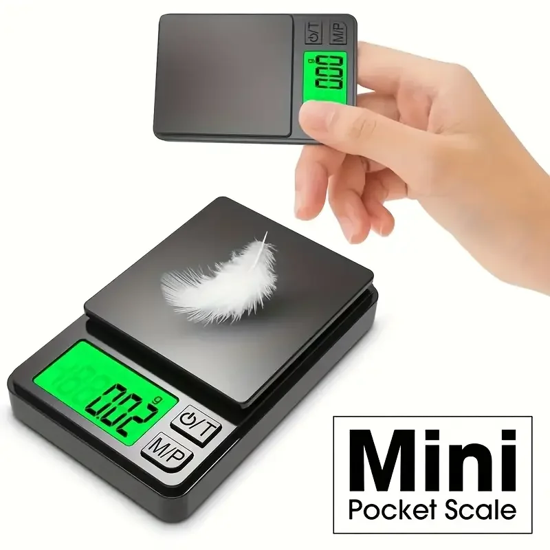 200/500/1000g 0.01g mini digit - đánh giá và giá Kitchen Baking Scale