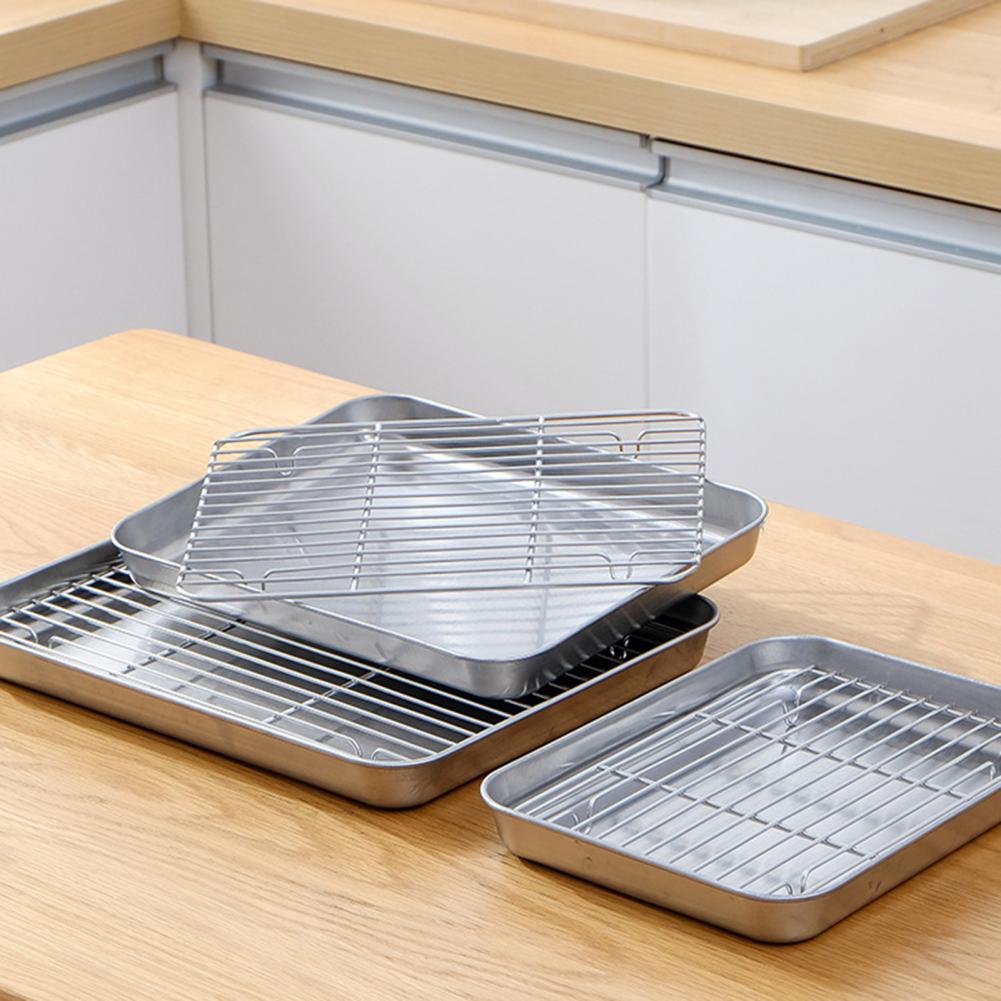 1 Set Stainless Steel Oven Bak - đánh giá và giá Kitchen Baking Tray Rack