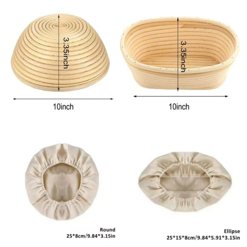 1/3Pcs Bread Basket Liner Clot - đánh giá và giá Kitchen Baking Mat