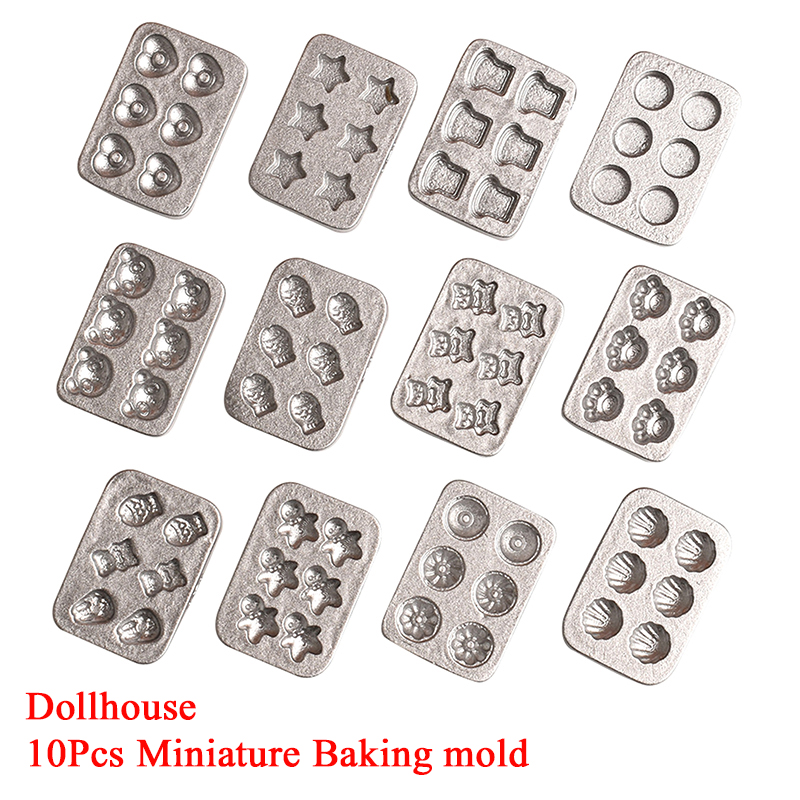 10pcs Doll House Miniature Min - đánh giá và giá Miniature Baking Kitchen