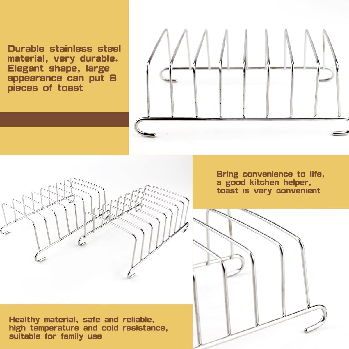 1Pcs Stainless Steel Toast Bre - đánh giá và giá Kitchen Baking Tray Rack