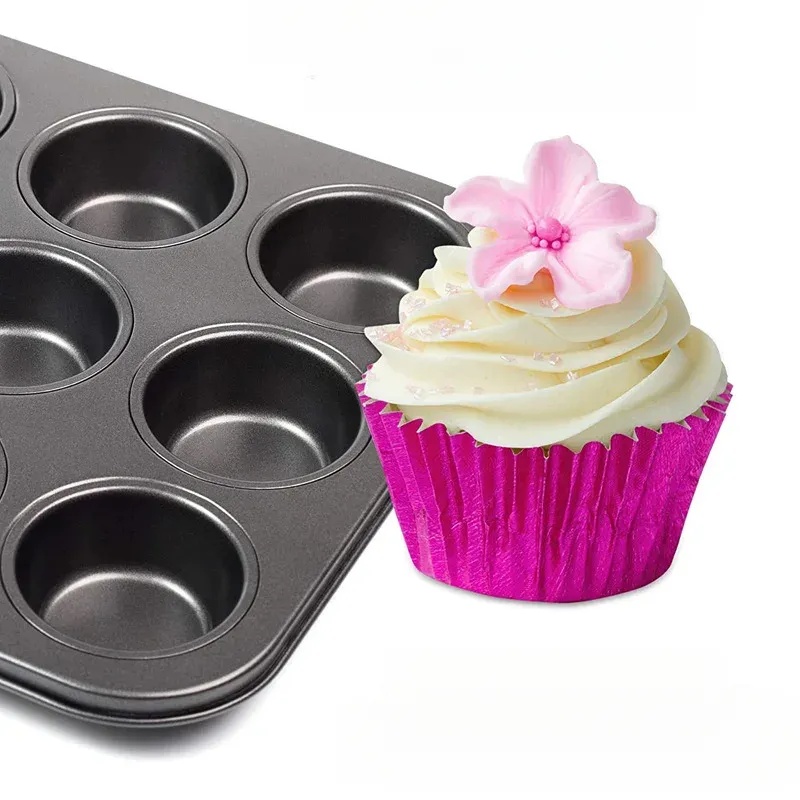 100 piece set of gold foil cup - đánh giá và giá Kitchen Baking Supplies