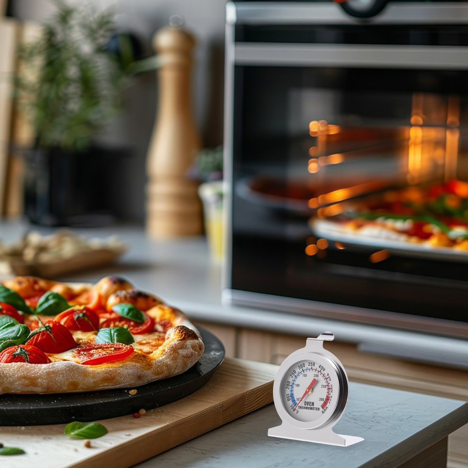 Oven Thermometer Stainless Ste - đánh giá và giá Kitchen Baking Oven