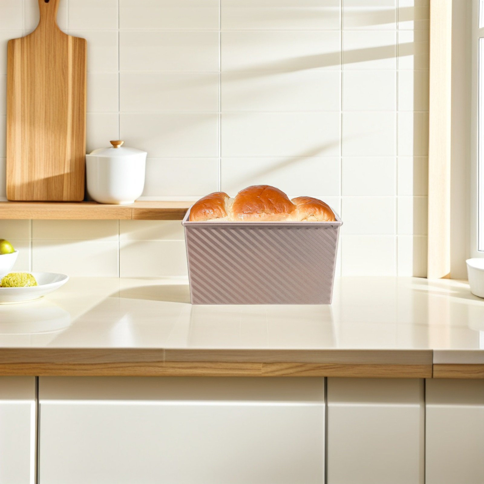 Non-Stick Rectangular Toast Pa - đánh giá và giá Kitchen Baking Supplies