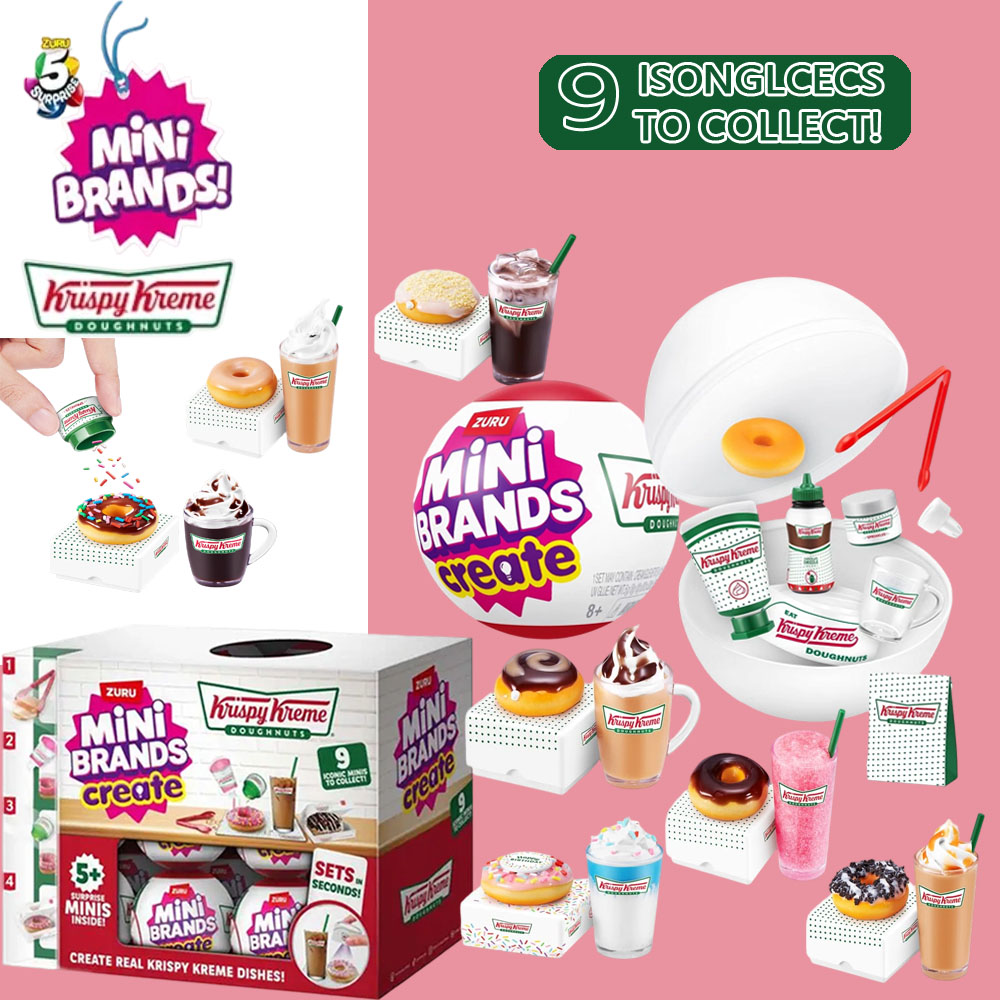 Zuru Mini Brands Krispy Kreme  - đánh giá và giá Miniature Baking Kitchen