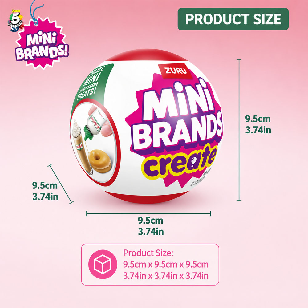 Zuru Mini Brands Krispy Kreme  - đánh giá và giá Miniature Baking Kitchen
