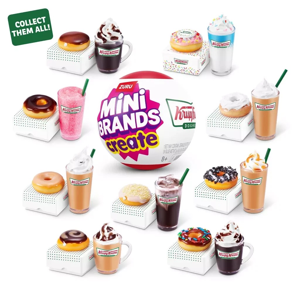 Zuru Mini Brands Krispy Kreme  - đánh giá và giá Miniature Baking Kitchen