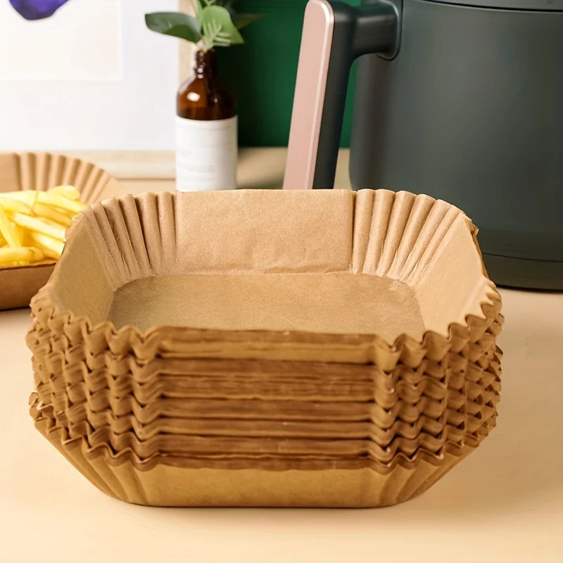 30/50 Pack Air Fryer Paper Squ - đánh giá và giá Kitchen Paper For Baking