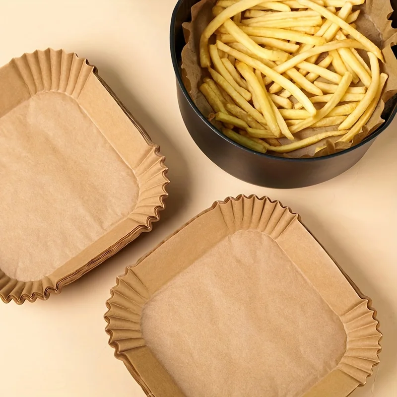 30/50 Pack Air Fryer Paper Squ - đánh giá và giá Kitchen Paper For Baking