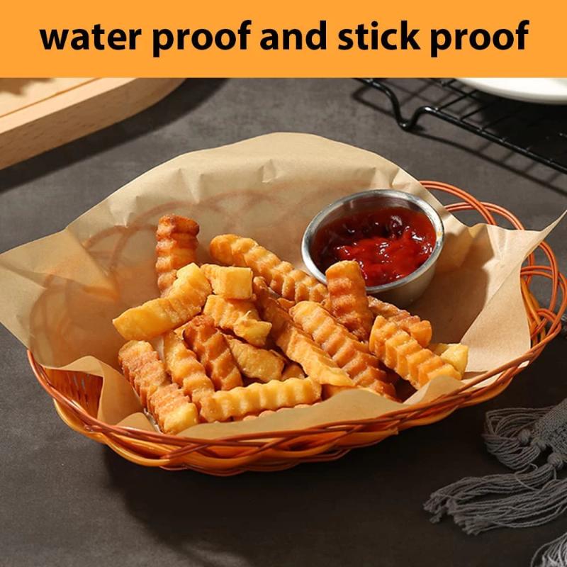 【MA】100pcs Kraft Parchment Pap - đánh giá và giá Kitchen Paper For Baking
