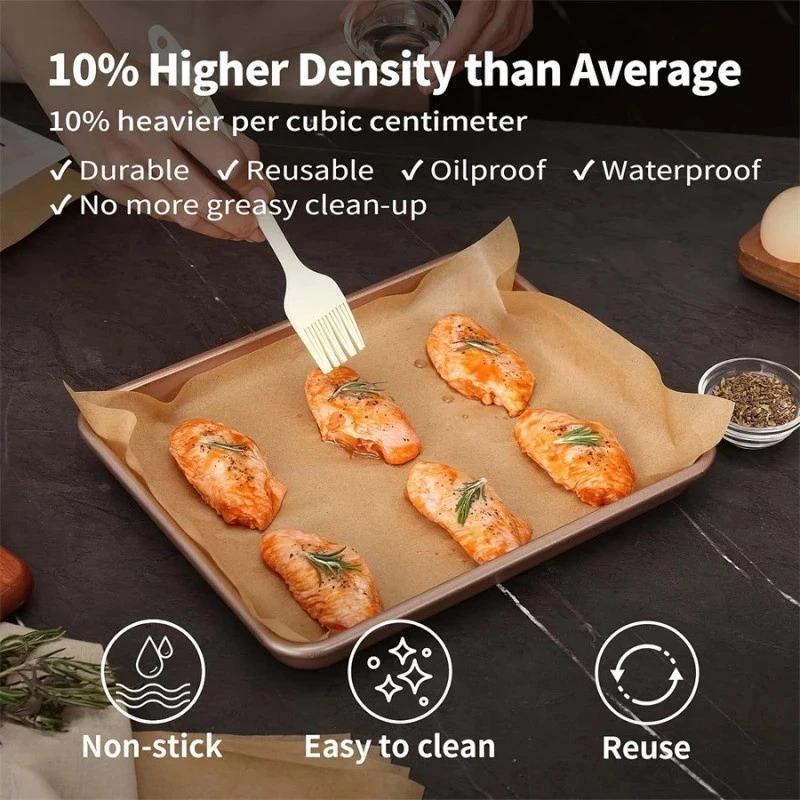 【MA】100pcs Kraft Parchment Pap - đánh giá và giá Kitchen Paper For Baking