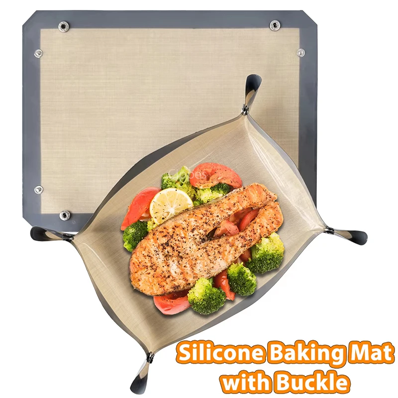 Silicone Baking Mat With Butto - đánh giá và giá Kitchen Baking Mat