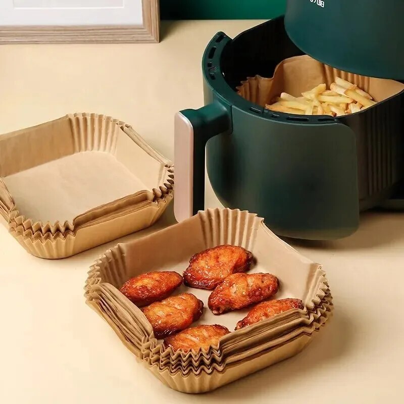 50Pcs Air Fryer Disposable Pap - đánh giá và giá Kitchen Paper For Baking