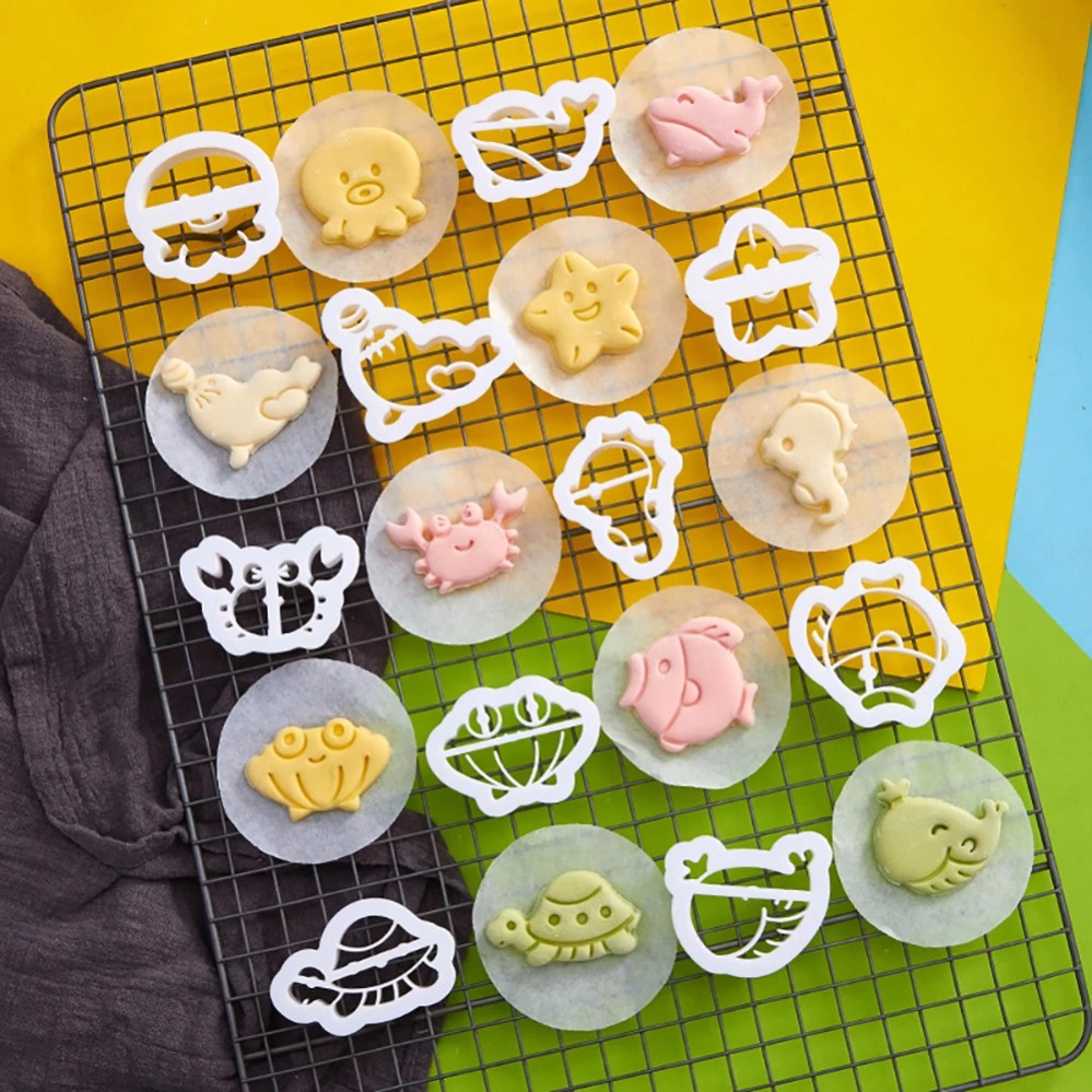 Marine Animals Cookie Cutters  - đánh giá và giá Kitchen Baking Supplies
