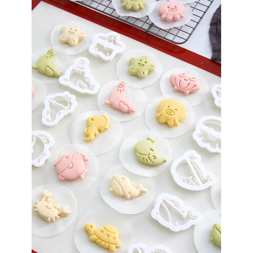 Marine Animals Cookie Cutters  - đánh giá và giá Kitchen Baking Supplies