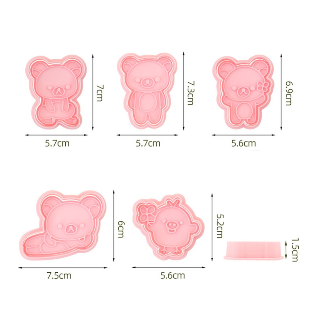 Cookie Cutters Cartoon Bear Bi - đánh giá và giá Kitchen Baking Supplies